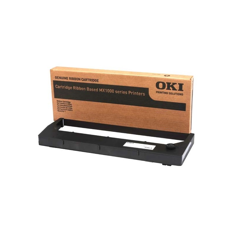 OKI oryginalny taśma do drukarki, 09005591, czarna, OKI do drukarek igłowych serii MX1000 CRB - 1