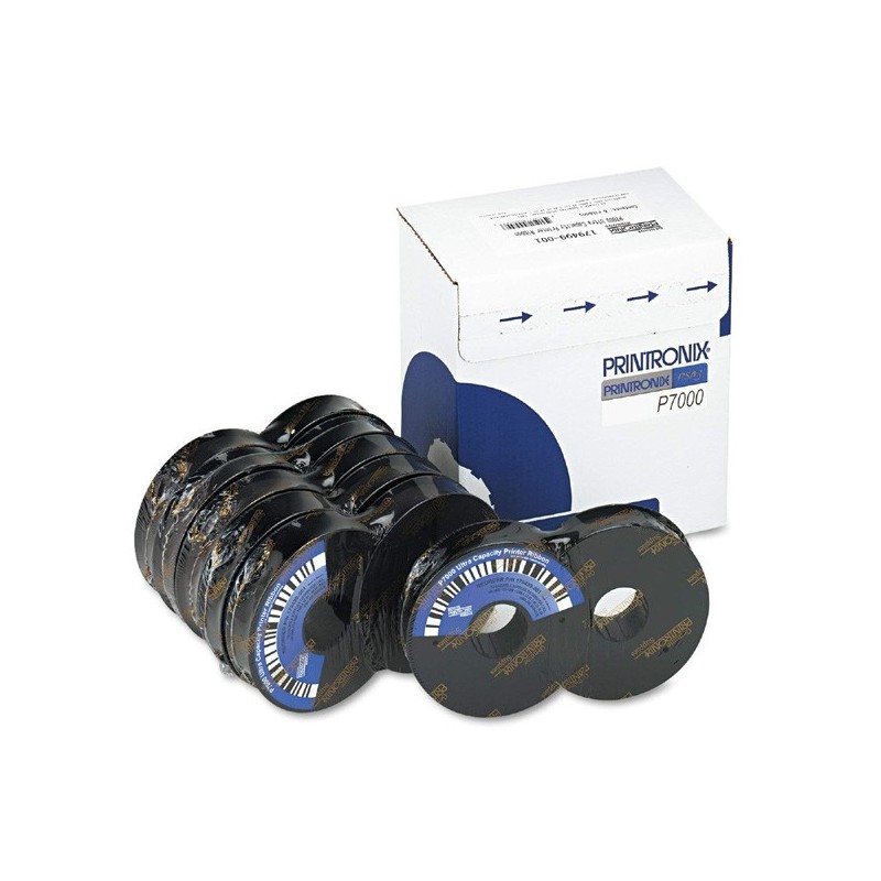 Printronix oryginalny Taśma, 107675-001, (6 szt.)typ Printronix P300, 300QX, 4000, 5000 serie - 1