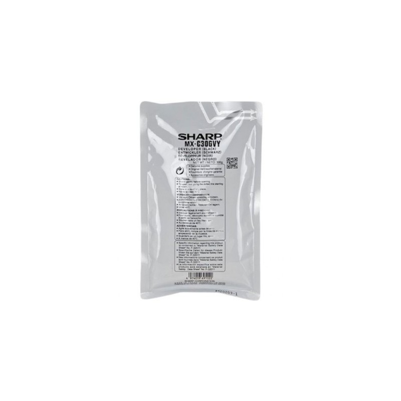 Sharp oryginalny developer MX-C30GVY, yellow, 45000s, Sharp MX-C250FE, MX-C300WE - 1