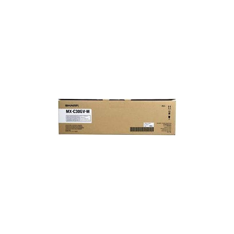 Sharp oryginalny developer MX-C30GVM, magenta, 45000s, Sharp MX-C250FE, MX-C300WE - 1