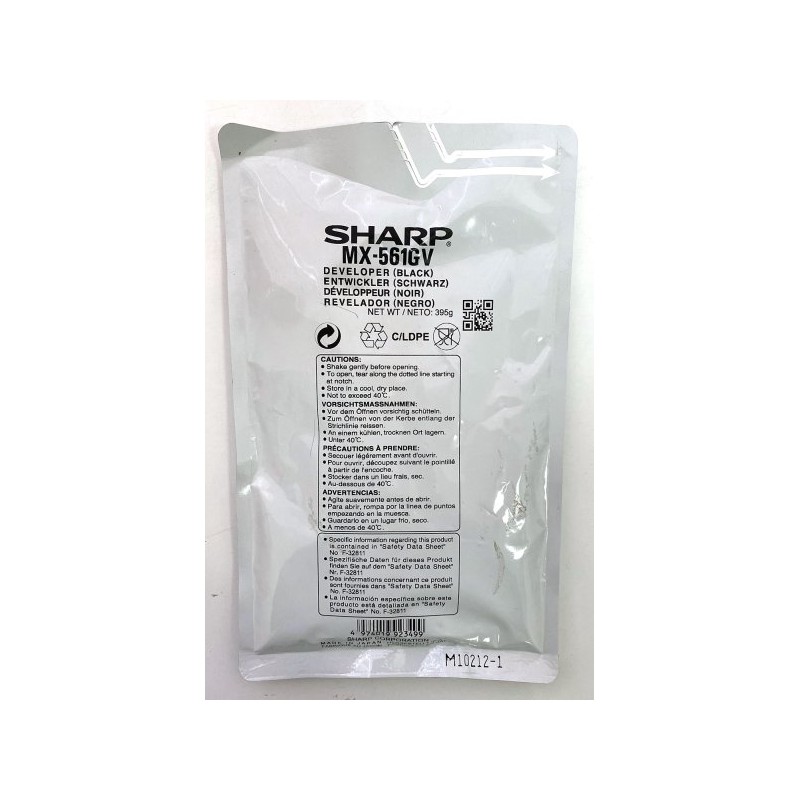 Sharp oryginalny developer MX561GV, black, 600000s, Sharp MXM3050EE - 1