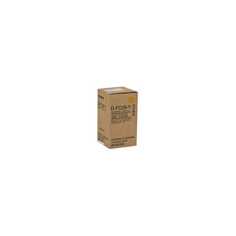 Toshiba oryginalny developer D-FC28-Y, 6LE98164000, yellow, Toshiba E Studio  2330C/2820C/2830C/3520C/3530C/4520C - 1