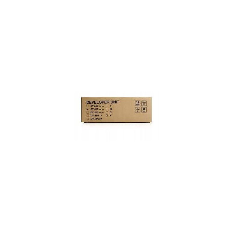 Kyocera oryginalny developer DV-510K, 302F393022, black, 200000s, Kyocera FS-C5015, C5020, C5025, C5030 - 1