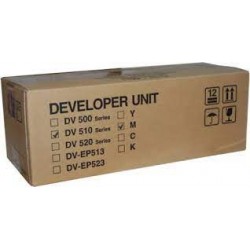 Kyocera oryginalny developer DV-510M, 302F393052, magenta, 200000s, Kyocera FS-C5015, C5020, C5025, C5030 - 1