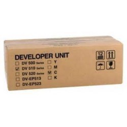 Kyocera oryginalny developer DV-510C, 302F393042, cyan, 200000s, Kyocera FS-C5015, C5020, C5025, C5030 - 1