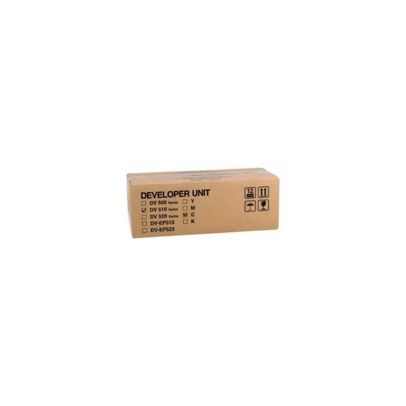 Kyocera oryginalny developer DV-510C, 302F393042, cyan, 200000s, Kyocera FS-C5015, C5020, C5025, C5030 - 1