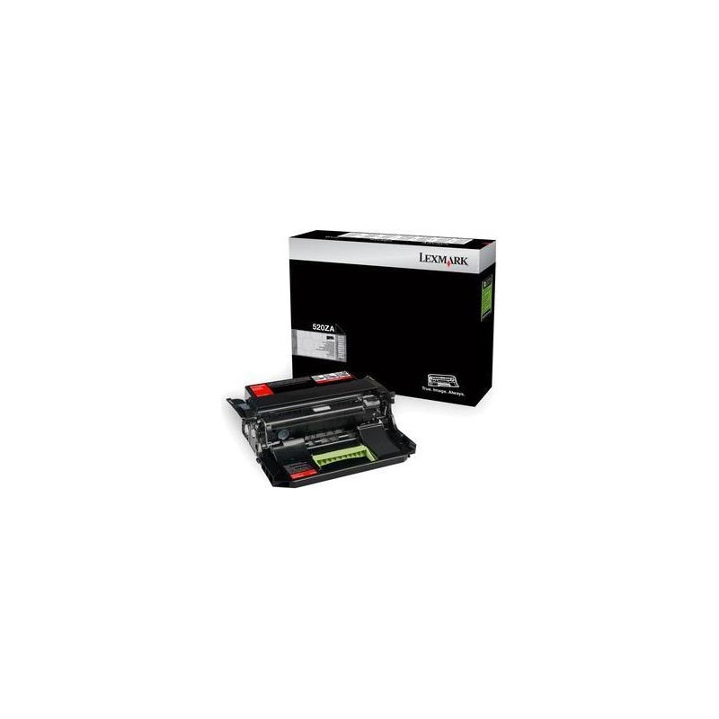 Lexmark oryginalny bęben 52D0ZA0, black, 520ZA, 100000s, Lexmark MS810DE, 810D, 810DTN - 1