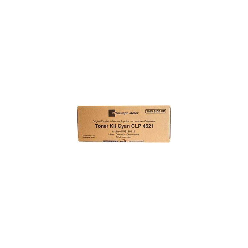 Triumph Adler oryginalny toner TK-C4521, cyan, 4000s, 4452110111, Triumph Adler CLP 3521, 4521, O - 1