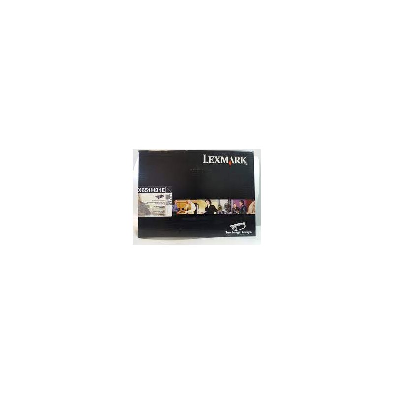 Lexmark oryginalny toner X651H31E, black, 25000s, Lexmark X651, X652, X654, X656, X658, O - 1