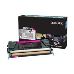 Lexmark oryginalny toner X748H3MG, magenta, 10000s, high capacity, Lexmark X748DE, X748DTE, O - 1