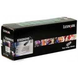 Lexmark oryginalny toner E352H31E, black, 9000s, Lexmark E35x, O - 1