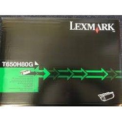 Lexmark oryginalny toner T650H80G, black, 25000s, high capacity, Lexmark T650, O - 1