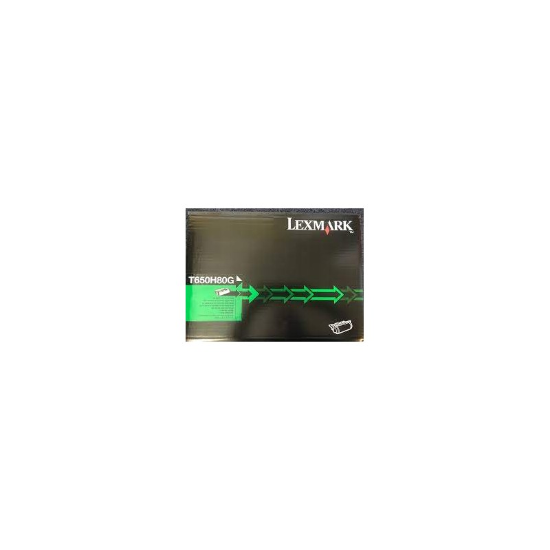 Lexmark oryginalny toner T650H80G, black, 25000s, high capacity, Lexmark T650, O - 1