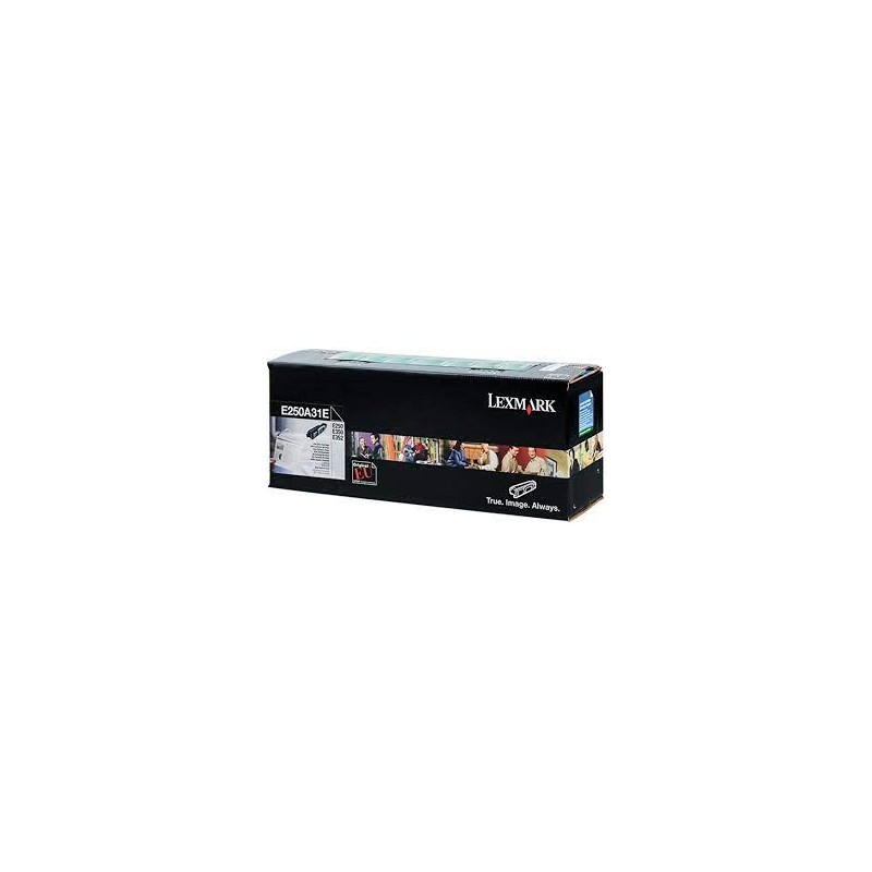 Lexmark oryginalny toner E250A31E, black, 3500s, Lexmark E250, E35x, O - 1
