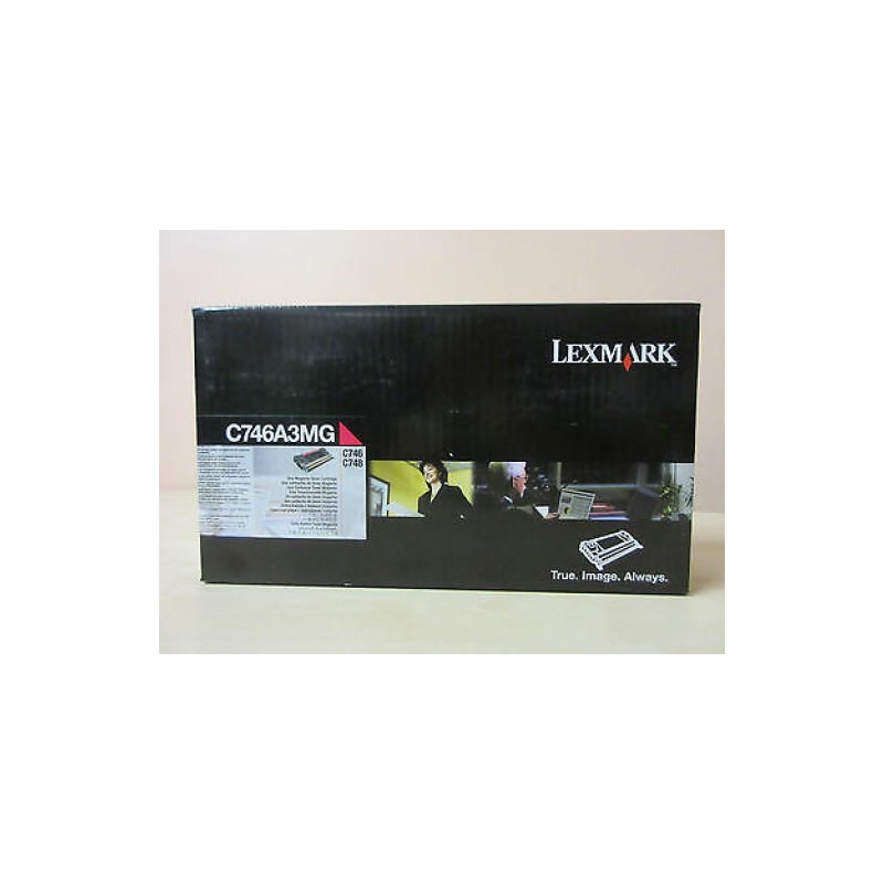 Lexmark oryginalny toner C746A3MG, magenta, 7000s, Lexmark C746DN, O - 1