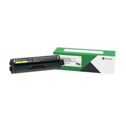 Lexmark oryginalny toner C3220Y0, yellow, 1500s, return, Lexmark C3224dw, C3326dw, MC3224, O - 1