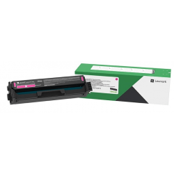 Lexmark oryginalny toner C3220M0, magenta, 1500s, return, Lexmark C3224dw, C3326dw, MC3224, O - 1