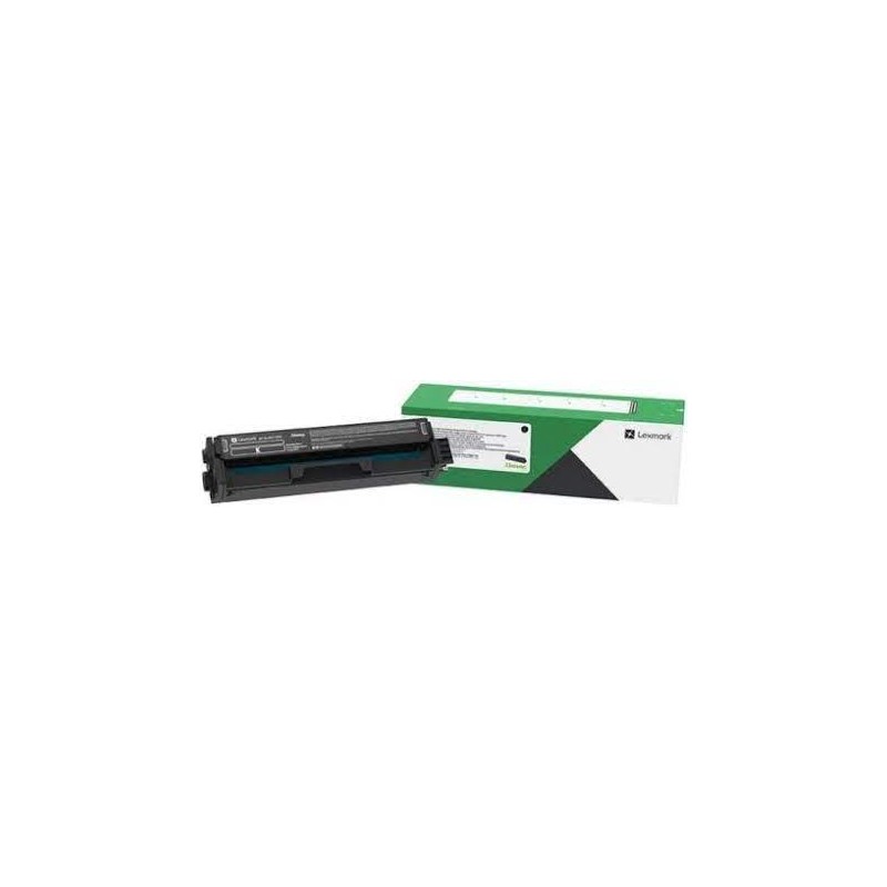 Lexmark oryginalny toner C3220K0, black, 1500s, return, Lexmark C3224dw, C3326dw, MC3224, O - 1