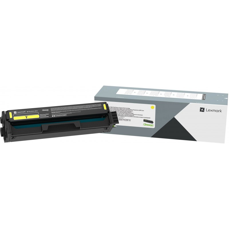Lexmark oryginalny toner C320040, yellow, 1500s, Lexmark MC3224adwe, C3224dw, MC3224dwe, O - 1