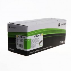 Lexmark oryginalny toner 82K2UYE, yellow, 55000s, ultra high capacity, return, Lexmark CX860de,CX860dte,CX860dtfe, O - 1