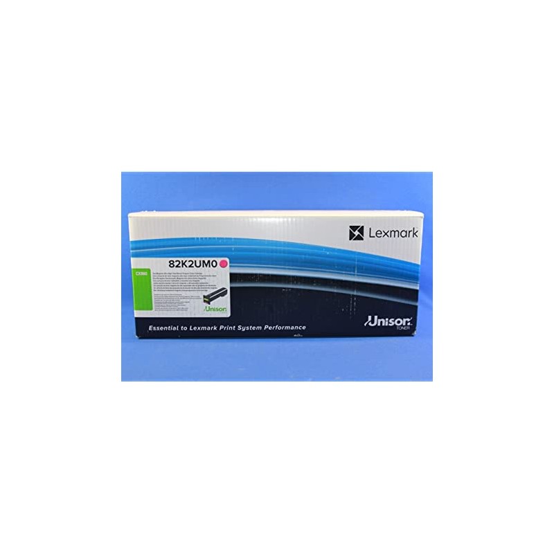 Lexmark oryginalny toner 82K2UM0, magenta, 55000s, return, Lexmark CX860de,CX860dte,CX860dtfe, O - 1