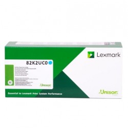 Lexmark oryginalny toner 82K2UC0, cyan, 55000s, high capacity, return, Lexmark CX860de,CX860dte,CX860dtfe, O - 1