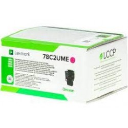Lexmark oryginalny toner 78C2UME, magenta, 7000s, ultra high capacity, Lexmark CS521dn,CS622de,CX622ade,CX625ade,CX625adhe, O - 