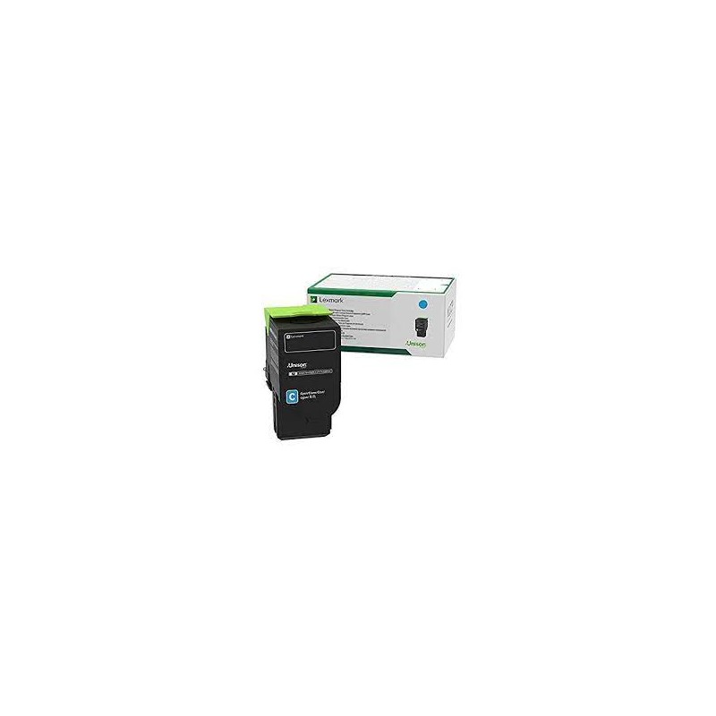 Lexmark oryginalny toner 80C0S20, cyan, 2000s, Lexmark CX310dn, CX310n, O - 1