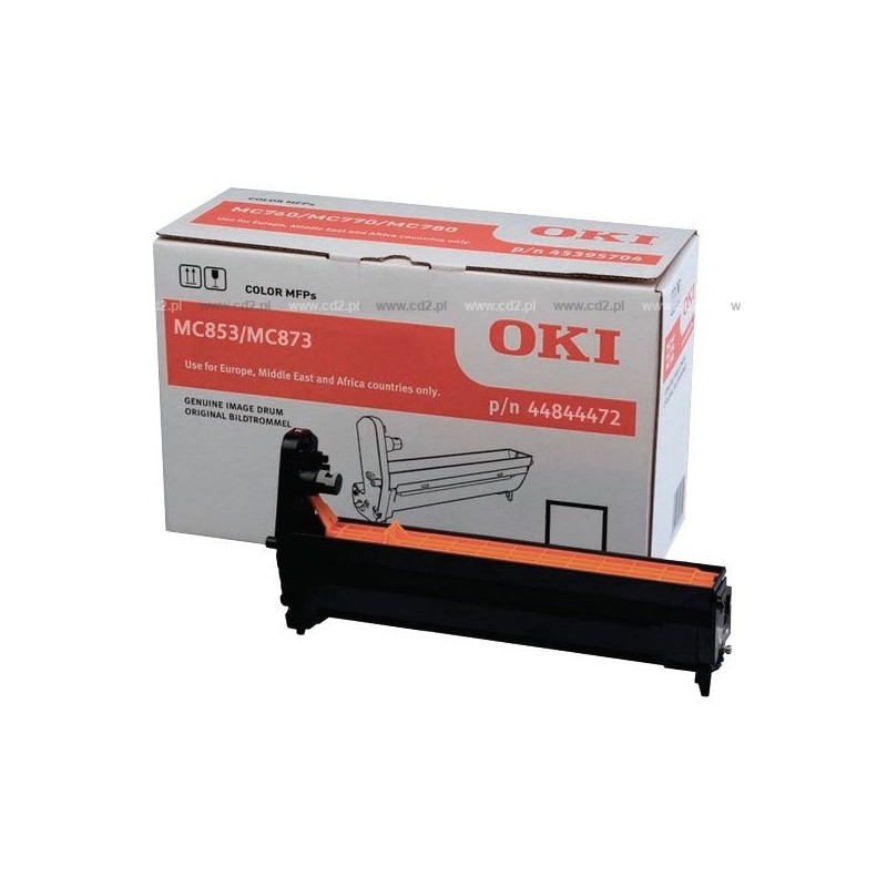 OKI oryginalny bęben 44844472, black, 30000s, OKI MC853, 873 - 1