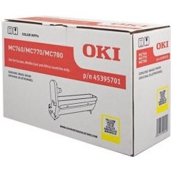 OKI oryginalny bęben 45395701, yellow, 30000s, OKI MC760, 770, 780 - 1