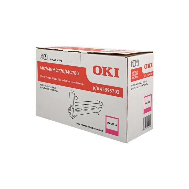 OKI oryginalny bęben 45395702, magenta, 30000s, OKI MC760, 770, 780 - 1