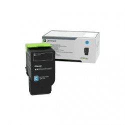 Lexmark oryginalny toner 78C0U20, cyan, 7000s, ultra high capacity, Lexmark CS521dn,CS622de,CX622ade,CX625ade,CX625adhe, O - 1
