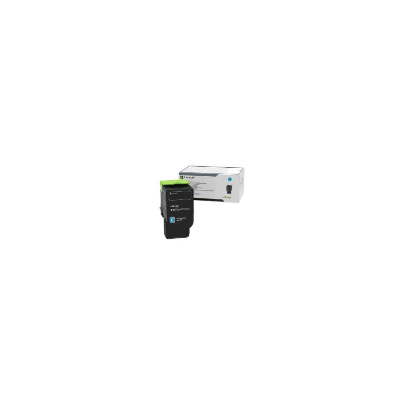 Lexmark oryginalny toner 78C0U20, cyan, 7000s, ultra high capacity, Lexmark CS521dn,CS622de,CX622ade,CX625ade,CX625adhe, O - 1
