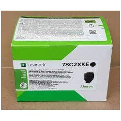 Lexmark oryginalny toner 78C2XKE, black, 8500s, extra duża pojemność, Lexmark CS421dn, CS521dn, CS622de, CX421adn, CX522ade, O -