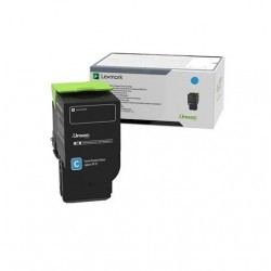 Lexmark oryginalny toner 78C0X20, cyan, 5000s, extra duża pojemność, Lexmark CS421dn,CX421adn,CX522ade, O - 1