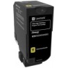 Lexmark oryginalny toner 74C2HY0, yellow, 12000s, high capacity, Lexmark CS 720, 725, CX 725,, O - 1