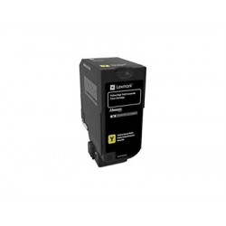 Lexmark oryginalny toner 74C2HYE, yellow, 12000s, kartridż korporacyjny, high capacity, return, Lexmark CS725de, CS725dte, O - 1