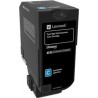 Lexmark oryginalny toner 74C2HCE, cyan, 12000s, kartridż korporacyjny, high capacity, return, Lexmark CS725de, CS725dte, O - 1