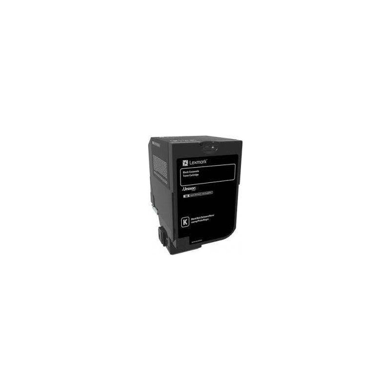Lexmark oryginalny toner 74C20KE, black, 3000s, return, Lexmark CS720de,CS720dte,CS725de,CS725dte, O - 1