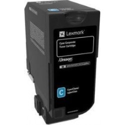 Lexmark oryginalny toner 74C20CE, cyan, 3000s, return, Lexmark CS720de,CS720dte,CS725de,CS725dte, O - 1
