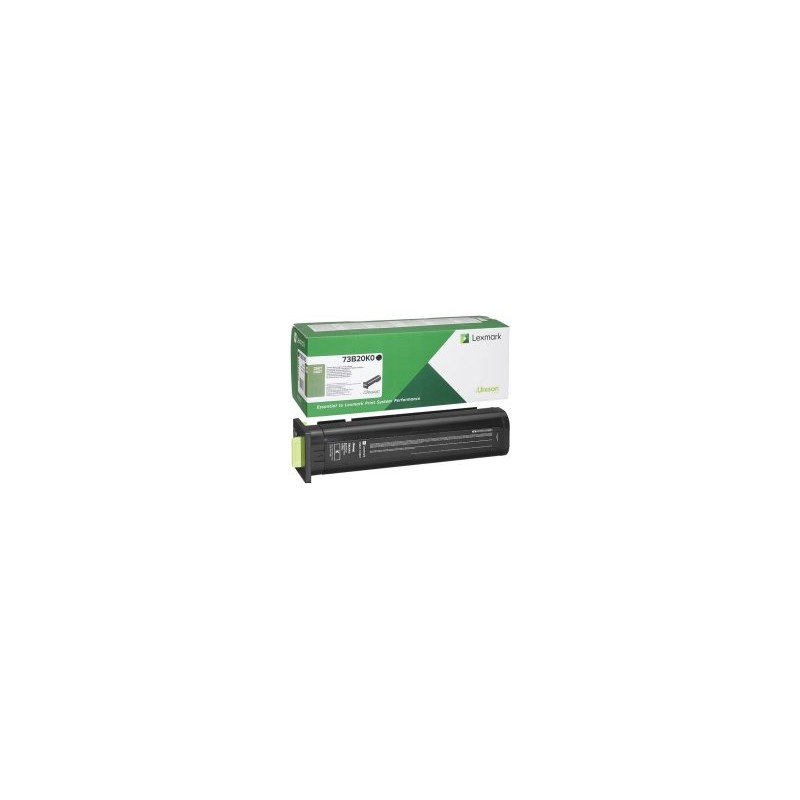 Lexmark oryginalny toner 73B20K0, black, 20000s, return, Lexmark CS827de, CX827de, O - 1