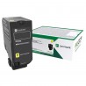 Lexmark oryginalny toner 73B0040, yellow, 15000s, Lexmark CX827de, CS827de, O - 1