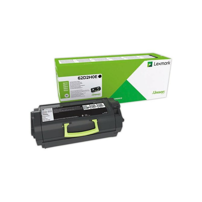 Lexmark oryginalny toner 62D2H0E, black, 25000s, wysoka pojemność, Lexmark MX 710DE, O - 1