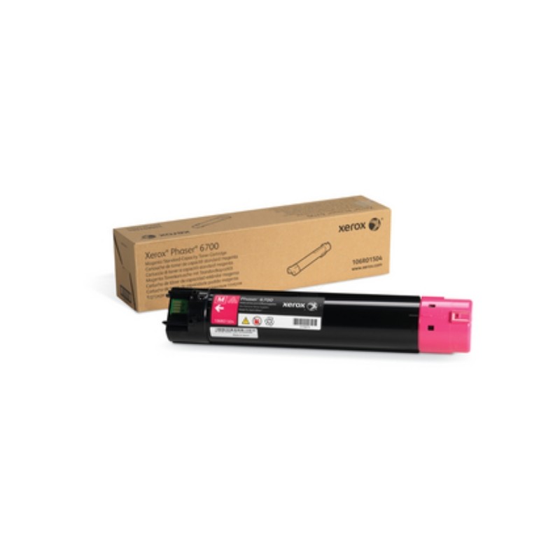 Xerox oryginalny toner 106R01508, magenta, 12000s, region North, Xerox Phaser 6700, O - 1