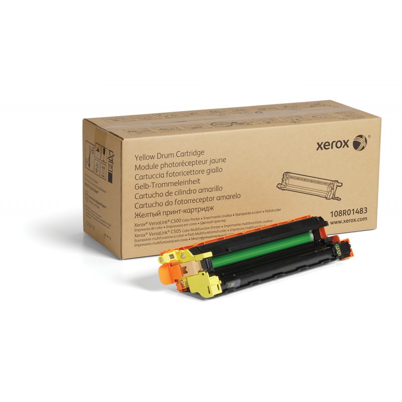 Xerox oryginalny bęben 108R01483, yellow, 40000s, Xerox VersaLink C500/C505 - 1