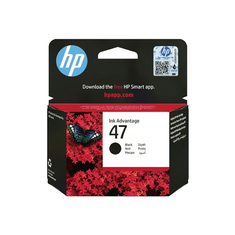 HP oryginalny ink / tusz 6ZD21AE, HP 47, black, HP DeskJet Ink Advantage 4800 - 1