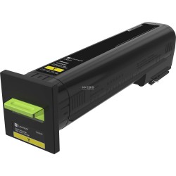 Lexmark oryginalny toner 72K0X40, yellow, 22000s, Lexmark Lexmark CS820de,CS820dte,CS820dtfe, O - 1