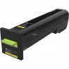 Lexmark oryginalny toner 72K0X40, yellow, 22000s, Lexmark Lexmark CS820de,CS820dte,CS820dtfe, O - 1