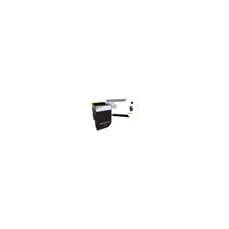 Lexmark oryginalny toner 80C0X10, black, 8000s, extra duża pojemność, Lexmark CX510de, CX510dhe, CX510dthe, O - 1