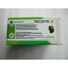 Lexmark oryginalny toner 70C2XYE, yellow, 4000s, extra duża pojemność, return, Lexmark CS510de, CS510dte, O - 1